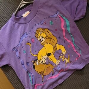 Disney The Lion King Purple Kids T-Shirt